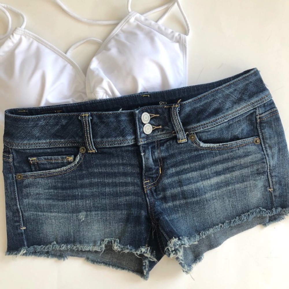 Women's American Eagle Jean Shorts AE Size 4